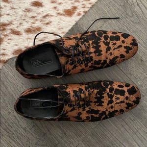 ASOS animal print dress shoes